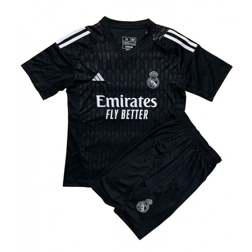 Dětský fotbalový dres Real Madrid Brankářské 2023-24 Třetí Krátký Rukáv (+ trenýrky)